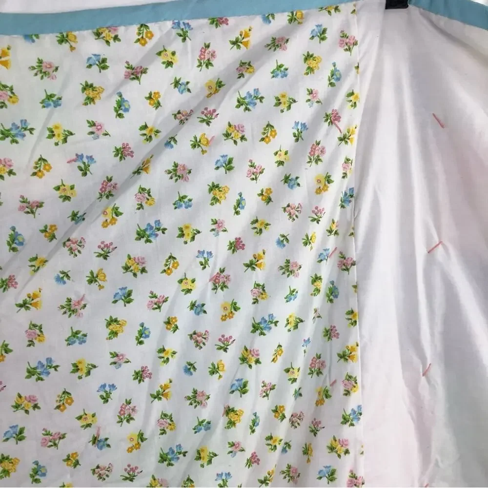 Vintage Handmade Multicolored Quilt